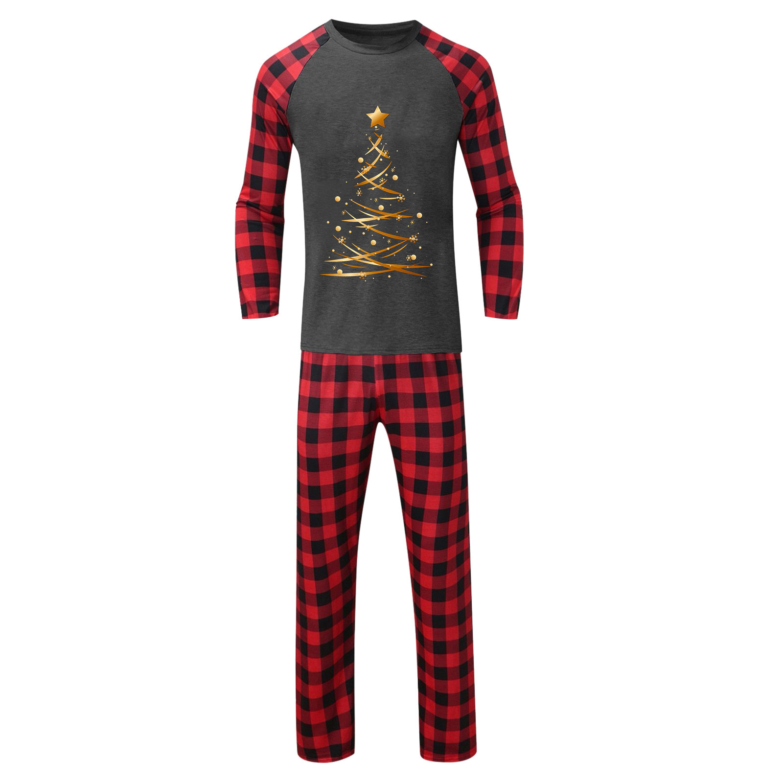 Spftem 2023 Sleepwear Family Christmas Pajamas print Men'S Pajamas