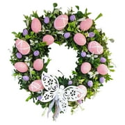 Spftem Bunny easter garland Props easter wreaths for front door