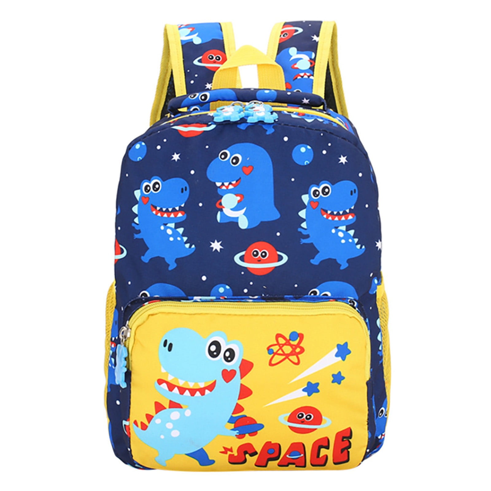 Spftem Dinosaur Backpack Nylon Zippe Girls Backpack Teen Backpack Anime