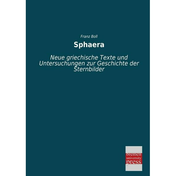Sphaera (Paperback)
