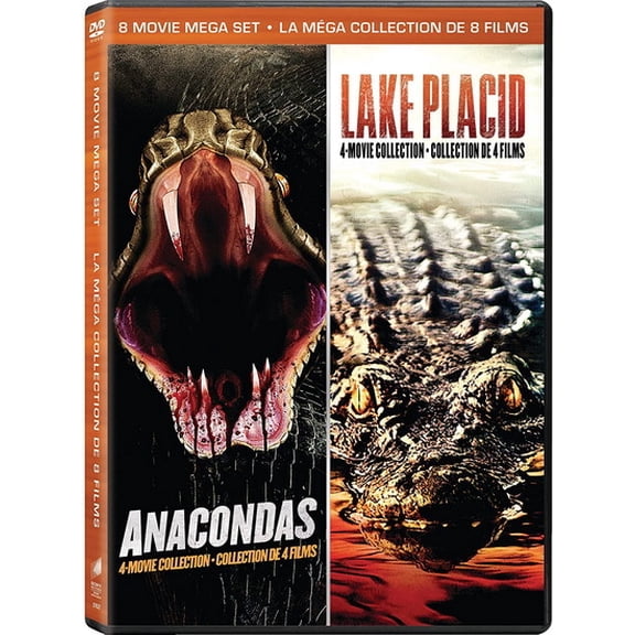Sphe Anacondas & Lake Placid: 4-Movie Collection (DVD)