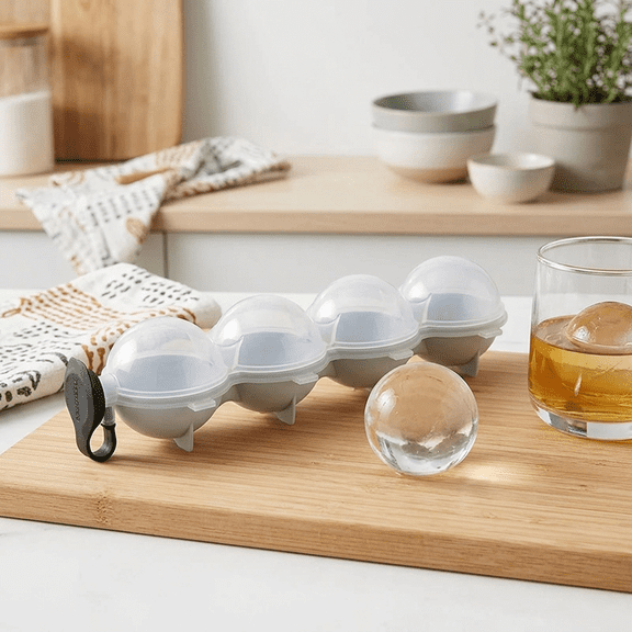 Sphere Ice Maker, Easy Fill & Release Ice Mold