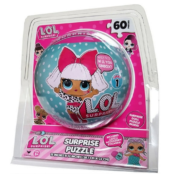 Sphere Mystery Jigsaw Puzzle - 60-piece with Surprise Accessory Stickers