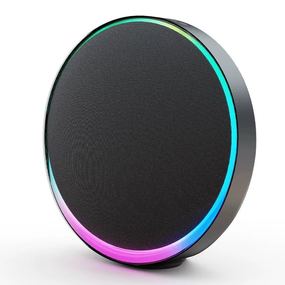 Sphere Wireless Portable Speaker with LED Lighting, USB-C Rapid Charging, FM Tuner, Expansive Sound & Universal Device Compatibility