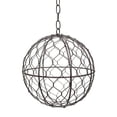thumbnail image 1 of Spherical Birdcage Metal Outdoor Garden Hanging Ornament, Decorative Sphere for Backyard Patio, Metal Craft Decoration for Exterior Spaces, 1 of 6
