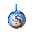 thumbnail image 1 of Spherical Christmas Candy Iron Box Christmas Eve Candy Box Christmas Gift Decoration Pendant Holiday Gift Candy Storage Box, 1 of 8