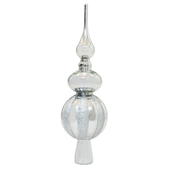 Spherical Christmas Tree Topper Ornament 3 Tier Xmas Treetop Ornament Christmas Tree Finial Decoration