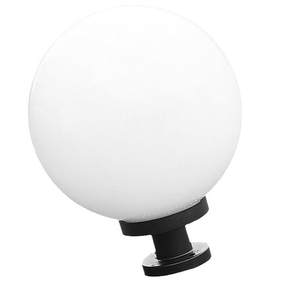 Spherical Globe Ball Pillar Lantern Fence Lights Post Decorative