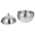 thumbnail image 1 of Spherical Ice Bucket Small Refrigerator for Room Cooler Beer Freezer Mini Round Stainless Steel, 1 of 6