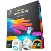 Sphero Specdrums 2 Rings App-Enabled Musical Rings with Play Pad Included - White SD01WRW2, Package may vary
