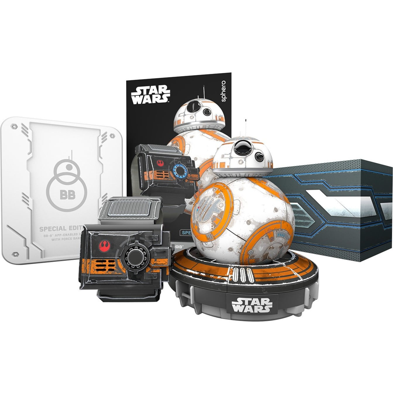 BB-8 by Sphero Special Edition_スターウォーズ Sphero Star Wars Battle-Worn BB-8 Droid with Force Band