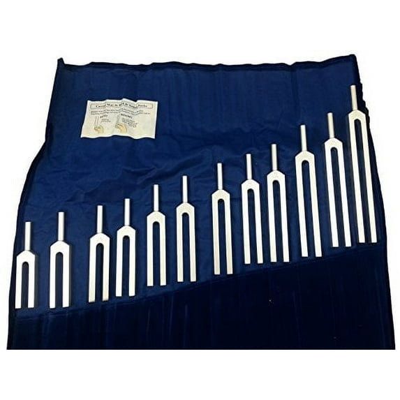 Spherot 12 Piece Tuning Fork Set Tree Of Life Kabbalah