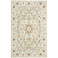 thumbnail image 1 of Oriental Weavers Alfresco Hand-made Wool Area Rug - 28403 - 5' x 8' - in Ivory/ Beige - Vintage Inspired, Hand-Made Wool Rugs, Bedroom, Office Rug, 1 of 2