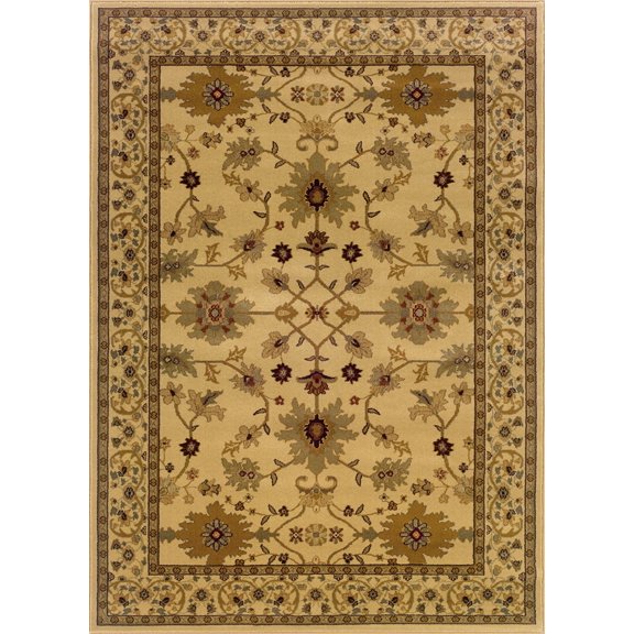 Sphinx Amelia Area Rug 568J6 Ivory Persian Vines 9' 10" x 12' 9" Rectangle