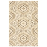 Oriental Weavers Anastasia Hand-made Wool Area Rug - 68003 - 26" x 8 - in Beige/ Ivory - Eclectic Global Style, Hand-Made Wool Rugs, Entryway, Hallway Runner Rug