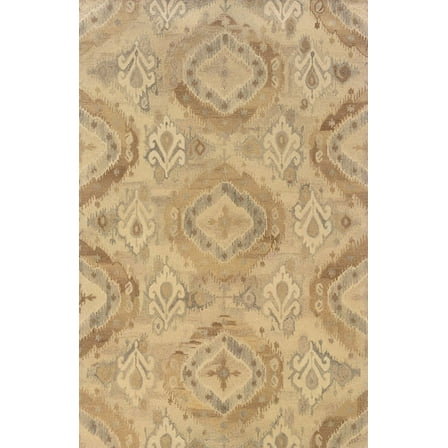 Oriental Weavers Anastasia Area Rug 68003 Sand Ikat Diamonds 3' 6" x 5' 6" Rectangle