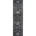 thumbnail image 1 of Oriental Weavers Andorra Area Rug 7124A Casual Navy Diamond Petals 2' 6" x 12' Rectangle, 1 of 2
