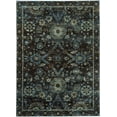 thumbnail image 1 of Oriental Weavers Andorra Area Rug 7124A Casual Navy Diamond Petals 7' 10" x 10' 10" Rectangle, 1 of 2