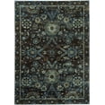 thumbnail image 1 of Oriental Weavers Andorra Area Rug 7124A Navy Diamond Petals 2' 3" x 8' Rectangle, 1 of 2