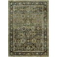 thumbnail image 1 of Oriental Weavers Andorra Area Rug 7125C Casual Green Rings Scrolls 10' x 13' 2" Rectangle, 1 of 3
