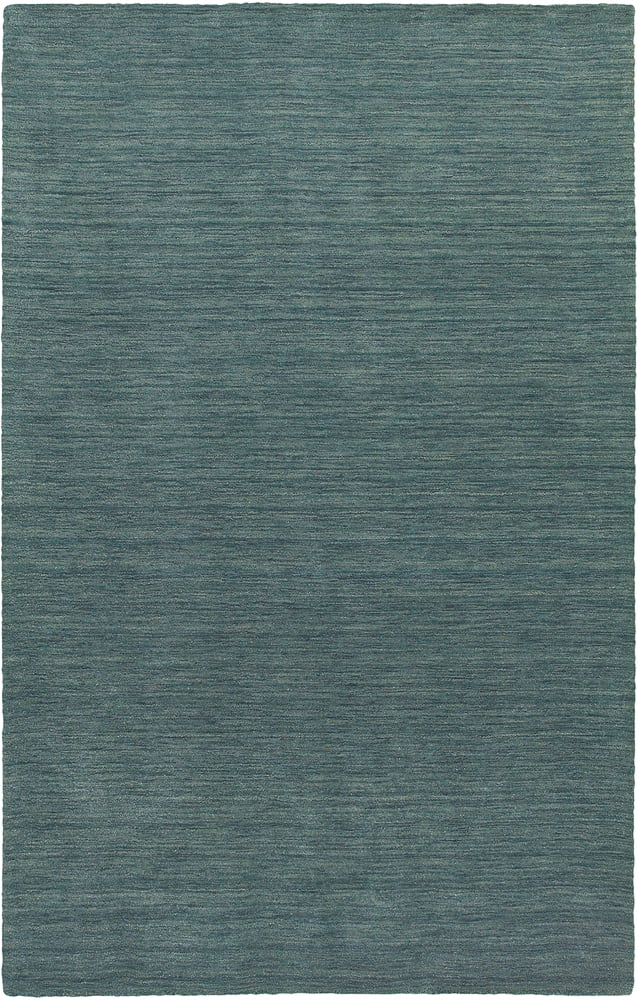 Handmade Blue Wool Tufted 6' x 9' Oriental Rug