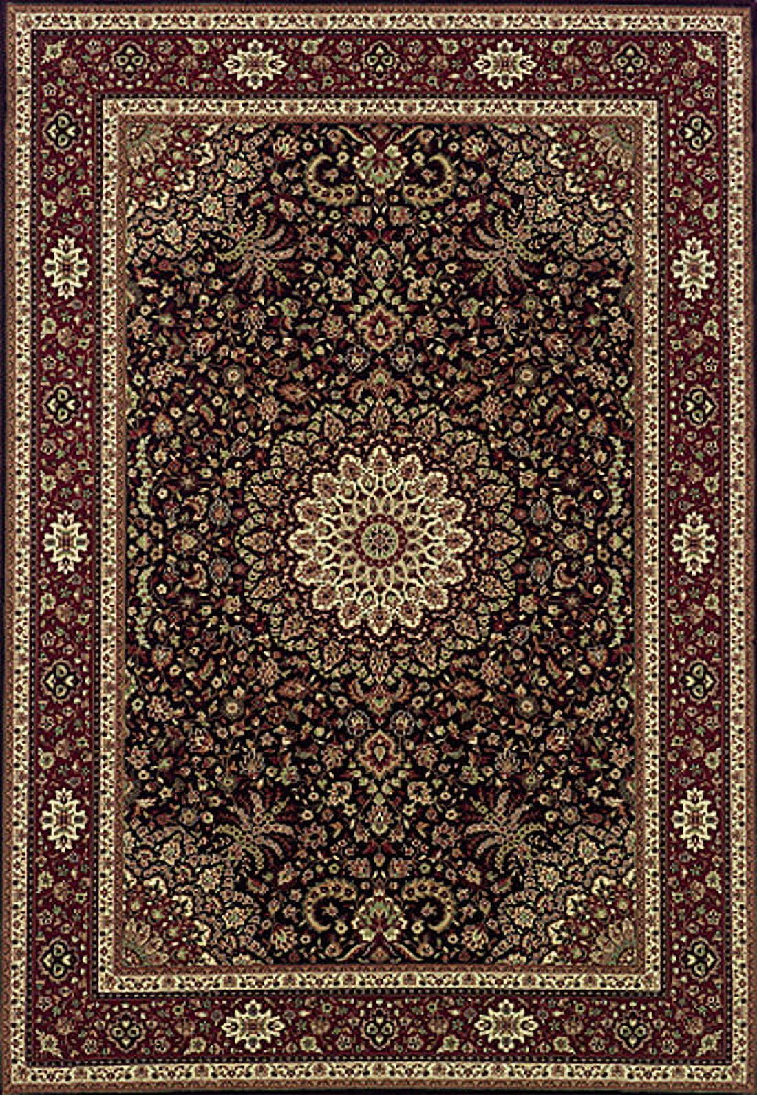 Sphinx Ariana Area Rug 095N2 Brown Medallion Flowers 5' 3" x 7' 9 ...