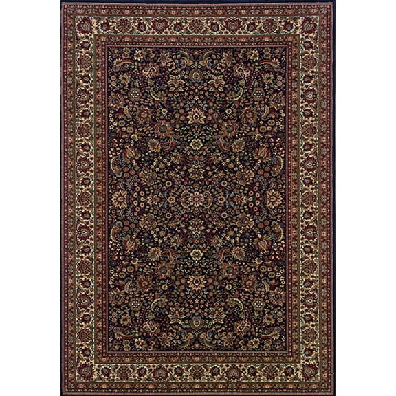 Oriental Weavers Ariana Area Rug 113B2 Blue Persian Border 8' x 8' Round