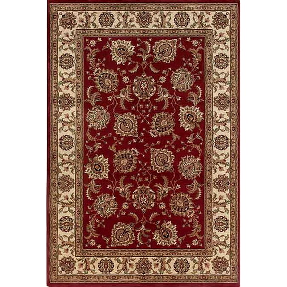 Oriental Weavers Ariana Area Rug 117C3 Red Global Vines 1' 11" x 3' 3" Rectangle
