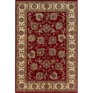 Oriental Weavers Ariana Area Rug 117C3 Red Global Vines 2' 3" x 7' 9" Rectangle