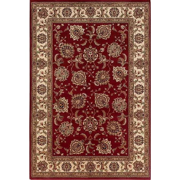 Oriental Weavers Ariana Area Rug 117C3 Red Persian Vines 5' 3" x 7' 9" Rectangle