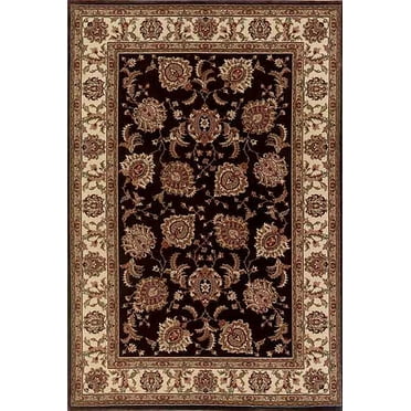 Oriental Weavers Ariana Area Rug 117D3 Brown Global Vines 8' x 8' Square
