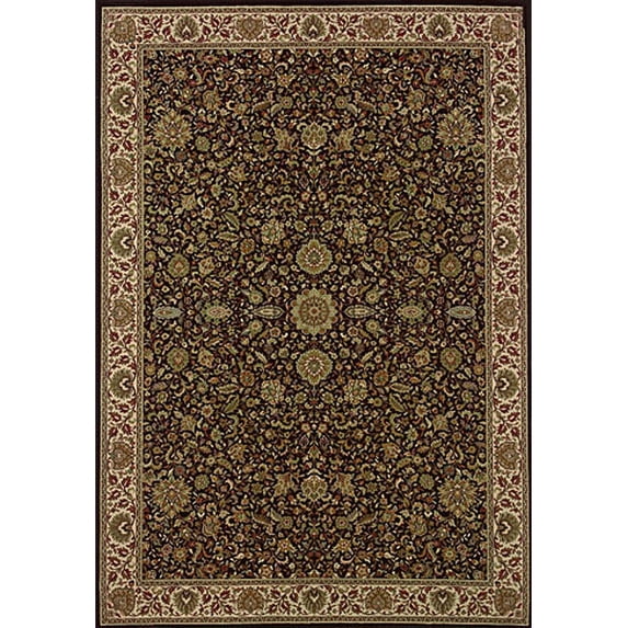 Oriental Weavers Ariana Area Rug 172D2 Brown Persian Flowers 2' 3" x 7' 9" Rectangle