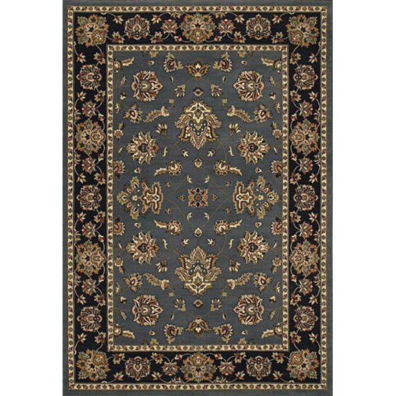 Oriental Weavers Ariana Area Rug 623H3 Blue Global Vines 5' 3" x 7' 9" Rectangle