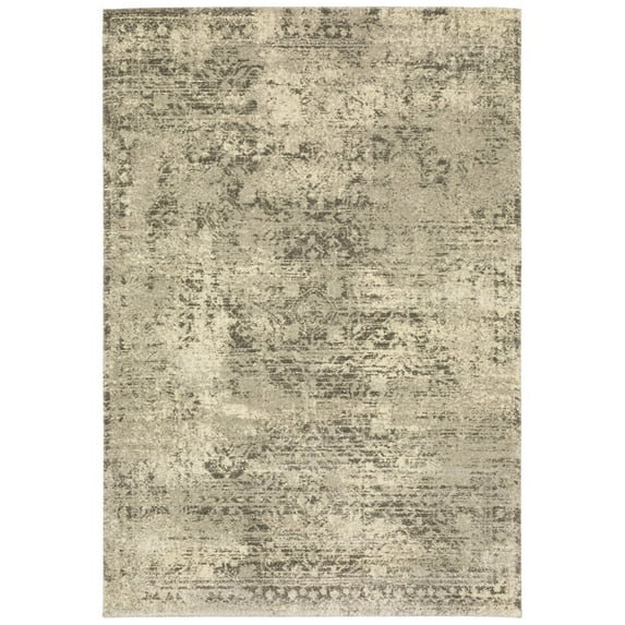 Oriental Weavers Astor Area Rug 1806Q Beige Vintage Faded 5' 3" x 7' 6" Rectangle