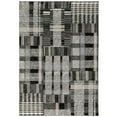 thumbnail image 1 of Oriental Weavers Atlas Area Rug 752C0 Casual Black Banded Bars 3' 3" x 5' 2" Rectangle, 1 of 3