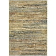 thumbnail image 1 of Oriental Weavers Atlas Area Rug 8037J Casual Gold Striped Banded 10' x 13' 2" Rectangle, 1 of 2