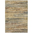 thumbnail image 1 of Oriental Weavers Atlas Area Rug 8037J Gold Striped Banded 8' 6" x 11' 7" Rectangle, 1 of 2