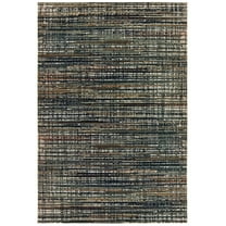 Oriental Weavers Bowen Area Rug 1332H Black Faded Abstract 2' 3" x 7' 6" Rectangle