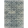 thumbnail image 1 of Oriental Weavers Bowen Area Rug 5506E Navy Garlands Petals 3' 10" x 5' 5" Rectangle, 1 of 2