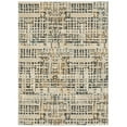 thumbnail image 1 of Oriental Weavers Carson Area Rug - 0748F - 2'3" x 7'6" - in Beige/ Grey - Modern Style, Stain Resistant, Family and Pet Friendly , Entryway, Hallway Runner Rug, 1 of 8