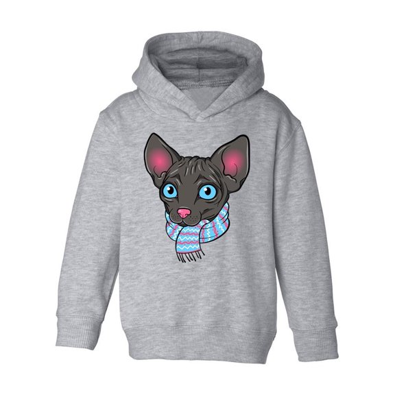 Sphinx Cat With Scarf Hoodie Toddler -Image by Shutterstock,  5 Toddler
