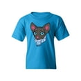 thumbnail image 1 of Sphinx Cat With Scarf T-Shirt Juniors -Image by Shutterstock,  x-Large, 1 of 4