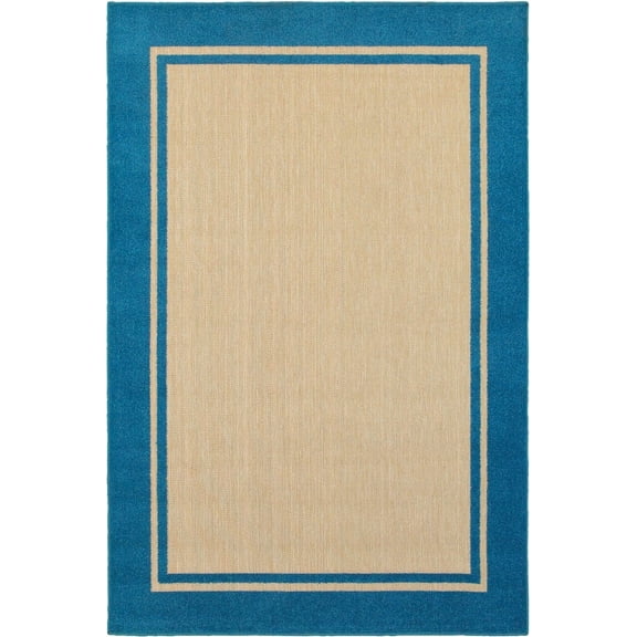 Oriental Weavers Cayman Area Rug 5594B Sand Bordered Lined 1' 10" x 3' 3" Rectangle