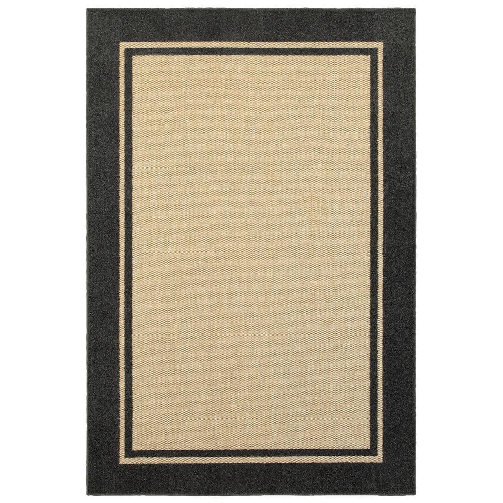 Oriental Weavers Cayman Area Rug 5594K Sand Angled Bars 5' 3