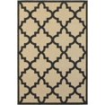thumbnail image 1 of Oriental Weavers Cayman Indoor/Outdoor Rug - 660N9 - 5'3" x 7'6" - in Sand/ Charcoal - Moroccan Lattice, Multi-Level Pile, Water, Stain and Fade Resistant, Hose Clean, Patio, Outdoor Living Rug, 1 of 3
