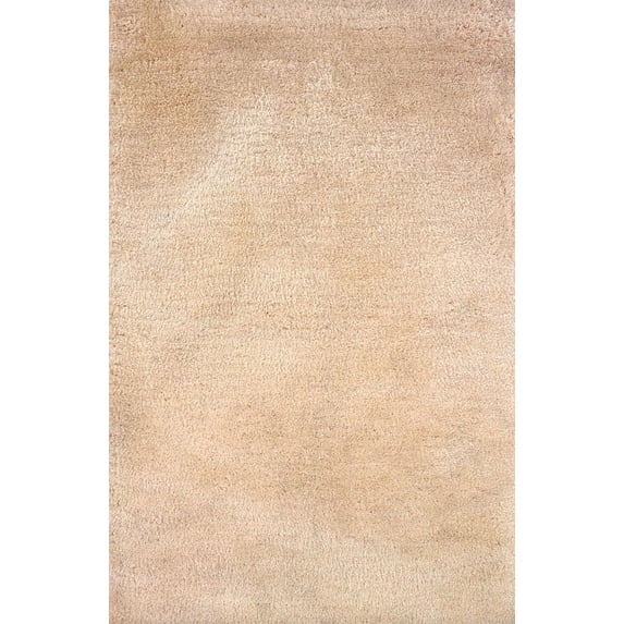 Oriental Weavers Cosmo Shag Shag Area Rug 81105 Ivory Solid Shag 5' x 7' Rectangle