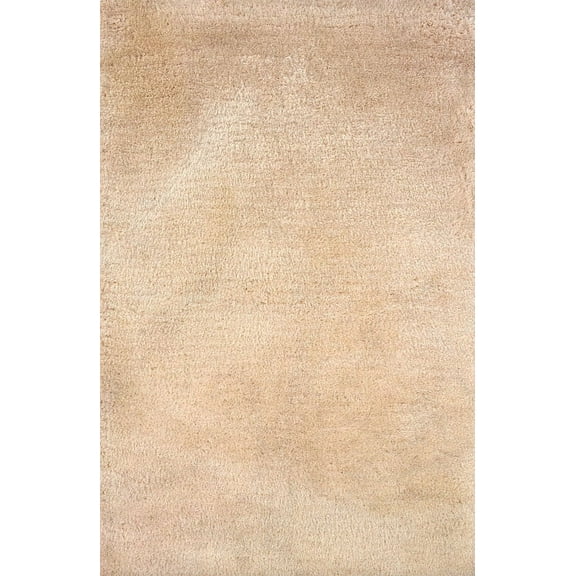 Oriental Weavers Cosmo Shag Shag Area Rug 81105 Ivory Solid Shag 5' x 7' Rectangle