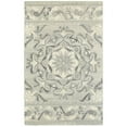 thumbnail image 1 of Oriental Weavers Craft Hand-made Wool Area Rug - 93001 - 3'6" x 5'6" - in Ash/ Ivory - Scandinavian Inspired, Hand-Made Wool Rugs, Entrway, Bedroom Rug, 1 of 2