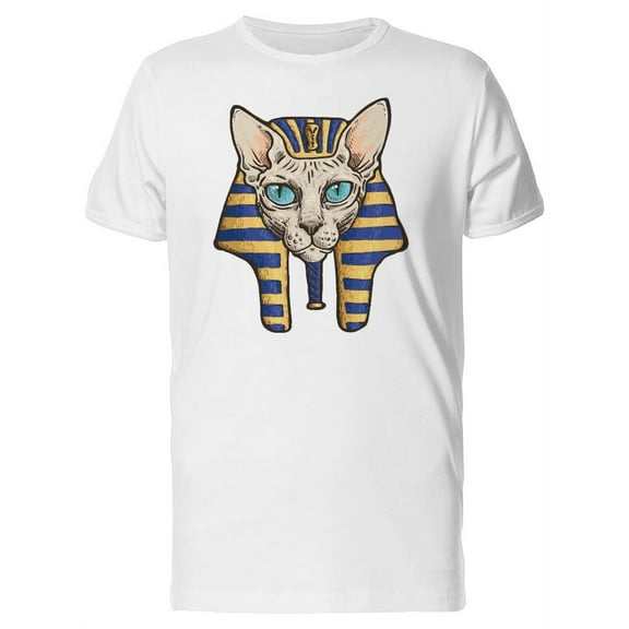Sphinx Egyptian Mythology Cat T-Shirt Men -Image by Shutterstock, Male Small