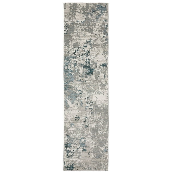 Oriental Weavers Evolution Area Rug 0984D Gray Faded Shaded 2' 3" x 8' Rectangle